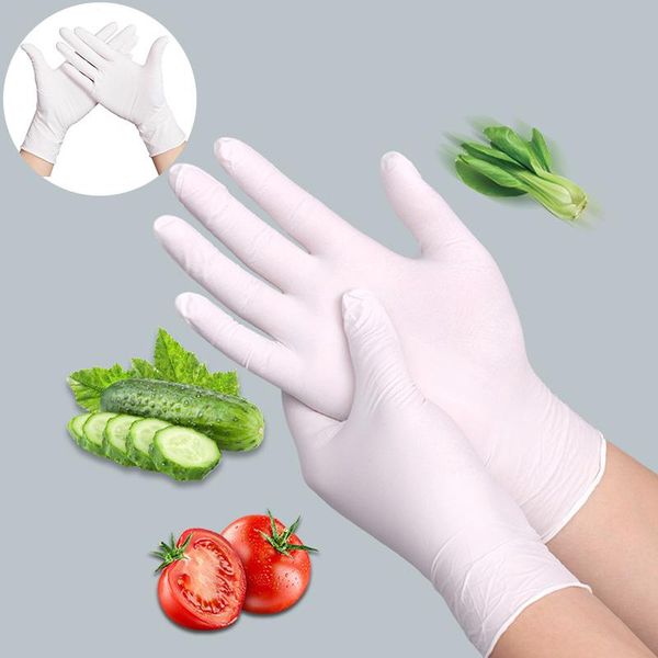 disposable gloves 100pcs rubber anti static household accessories non slip multifunction white nitrile oilproof cleaning washing
disposable gloves 100pcs rubber anti static household accessories non slip multifunction white nitrile oilproof cleaning washing