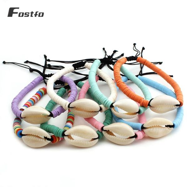 charm bracelets fostfo natural sea shell charms bracelet women bohemian beach design braided rope adjustable rainbow elastic pulsera, Golden;silver
charm bracelets fostfo natural sea shell charms bracelet women bohemian beach design braided rope adjustable rainbow elastic pulsera, Golden;silver