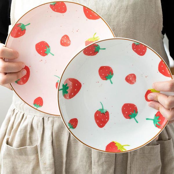 dishes & plates creative cute strawberry ceramic sauce breakfast bread fruit western steak salad plate cartoon dessert snack
dishes & plates creative cute strawberry ceramic sauce breakfast bread fruit western steak salad plate cartoon dessert snack