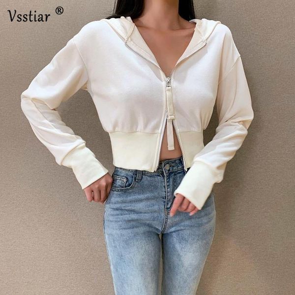 women's hoodies & sweatshirts long sleeve knitted woman winter fashion zipper hooded short coats autumn casual solid slim ladies street, Black
women's hoodies & sweatshirts long sleeve knitted woman winter fashion zipper hooded short coats autumn casual solid slim ladies street, Black