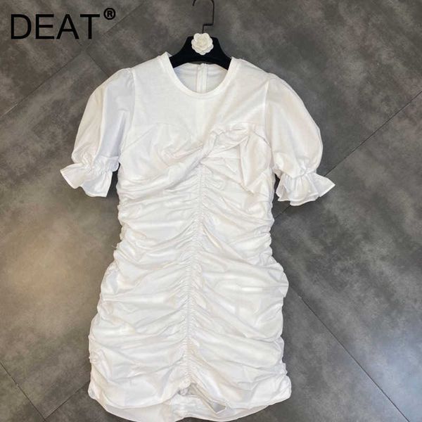 deat women pleated ruffles short dress round neck short sleeve arrivals lady temperament fashion spring summer 11d1255 210709, Black;gray
deat women pleated ruffles short dress round neck short sleeve arrivals lady temperament fashion spring summer 11d1255 210709, Black;gray