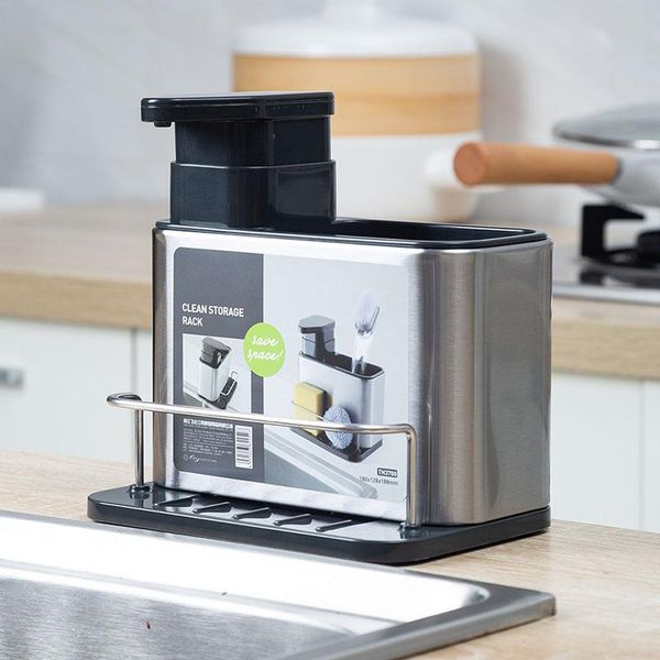 hooks & rails multifunctional kitchen sink washing sponge storage rack soap dispenser hand detergent bottle organizer stand
hooks & rails multifunctional kitchen sink washing sponge storage rack soap dispenser hand detergent bottle organizer stand
