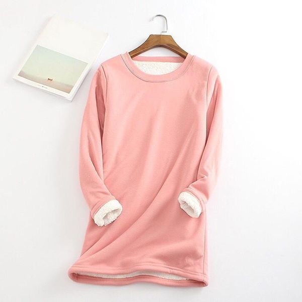 women's t-shirt women winter velvet long sleeve warm t shirt vintage streetwear cotton plus feminina solid ladies thicken bottom, White
women's t-shirt women winter velvet long sleeve warm t shirt vintage streetwear cotton plus feminina solid ladies thicken bottom, White