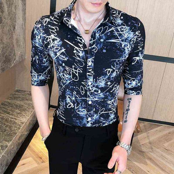 men's british style shirt camisa masculina casual slim fit half sleeve shirts men dress male clothes streetwear social blouse, White;black
men's british style shirt camisa masculina casual slim fit half sleeve shirts men dress male clothes streetwear social blouse, White;black