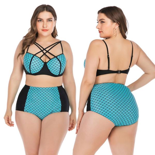 women's push up plus size swimsuit two piece scale print crisscross bralette bikini set high waisted tummy control bathing suits one-pi
women's push up plus size swimsuit two piece scale print crisscross bralette bikini set high waisted tummy control bathing suits one-pi