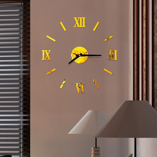 wall clocks nordic creative acrylic clock diy mirror silent roman numeral sticker modern home decoration
wall clocks nordic creative acrylic clock diy mirror silent roman numeral sticker modern home decoration