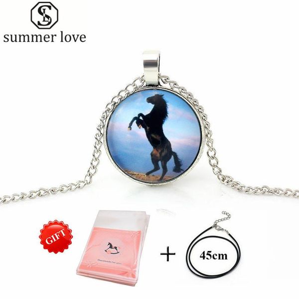 pendant necklaces vintage animal horse necklace for women men po picture glass cabochon handmade jewelry, Silver
pendant necklaces vintage animal horse necklace for women men po picture glass cabochon handmade jewelry, Silver