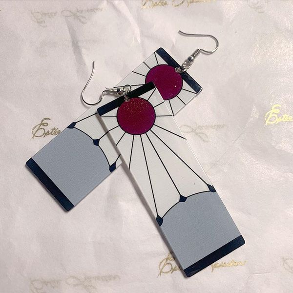 stud linmouge fashion cartoon earrigns for women anime square drop destruction blade acrylic zaomen tanjiro cosplay jewelry ef89, Golden;silver
stud linmouge fashion cartoon earrigns for women anime square drop destruction blade acrylic zaomen tanjiro cosplay jewelry ef89, Golden;silver