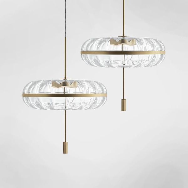 pendant lamps fashion and modern texture water corrugated elliptical glass cover copper light luxury dining room living chandelie
pendant lamps fashion and modern texture water corrugated elliptical glass cover copper light luxury dining room living chandelie
