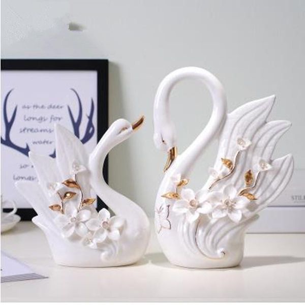 decorative objects & figurines american ceramic swan statue small ornaments, home office deskdecoration crafts, wedding gifts
decorative objects & figurines american ceramic swan statue small ornaments, home office deskdecoration crafts, wedding gifts