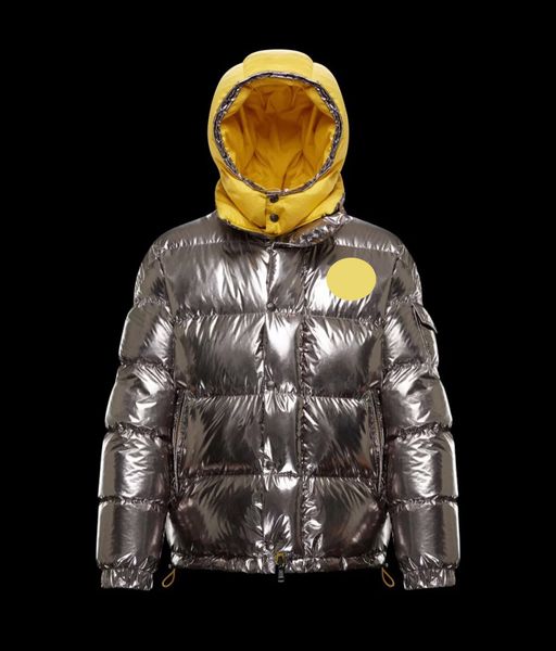 luxury french men's down jacket maya france brand designer zipper parka hooded collar badge wear on both sides coat, Black
luxury french men's down jacket maya france brand designer zipper parka hooded collar badge wear on both sides coat, Black