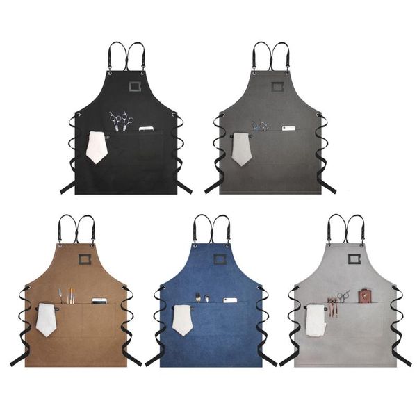 aprons waterdrop resistant canvas chef apron with pockets painting work clothes 85db
aprons waterdrop resistant canvas chef apron with pockets painting work clothes 85db
