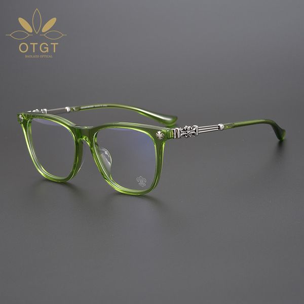 design glasses xinchao, easy to use, plain face, personalized eyeglass frame, unique handmade dark green art, with myopia spectacle frame, White;black
design glasses xinchao, easy to use, plain face, personalized eyeglass frame, unique handmade dark green art, with myopia spectacle frame, White;black