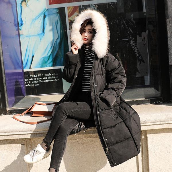 women's trench coats fashion long winter jacket women thick parka 2021 cotton pocket zipper parkas big fur collar female plus size, Tan;black
women's trench coats fashion long winter jacket women thick parka 2021 cotton pocket zipper parkas big fur collar female plus size, Tan;black