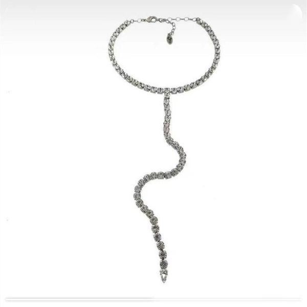 chokers luxury rhinestone long tassel tennis chain water drop pendant body necklace for girl crystal choker jewelry, Golden;silver
chokers luxury rhinestone long tassel tennis chain water drop pendant body necklace for girl crystal choker jewelry, Golden;silver