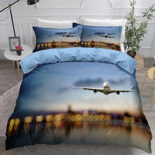 print airplane bedding set modern decor boy bedlinen pillowcase single double full king duvet cover home textiles sets
print airplane bedding set modern decor boy bedlinen pillowcase single double full king duvet cover home textiles sets