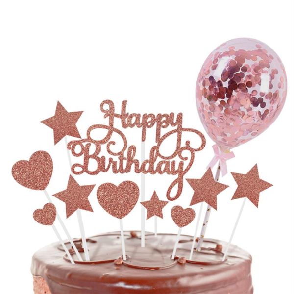 other festive & party supplies 1set rose gold cake ers confetti balloon decor star cupcake happy birthday decorations tools kid
other festive & party supplies 1set rose gold cake ers confetti balloon decor star cupcake happy birthday decorations tools kid