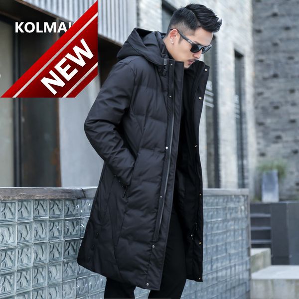 2021 long style winter jacket 90% white duck down jackets men,mens warm thicked fashion hooded coat full size m-5xl, Black
2021 long style winter jacket 90% white duck down jackets men,mens warm thicked fashion hooded coat full size m-5xl, Black