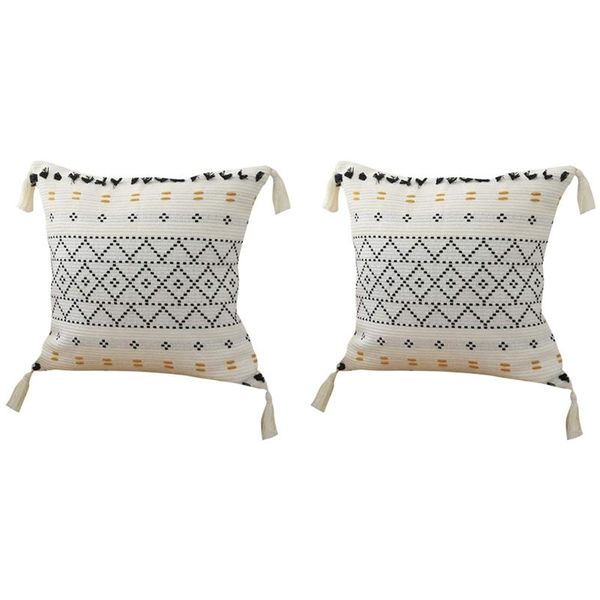 pillow case throw covers natural cotton hand-woven tufted tassel decorative lumbar pillowcase for sofa farmhouse 2 pcs
pillow case throw covers natural cotton hand-woven tufted tassel decorative lumbar pillowcase for sofa farmhouse 2 pcs