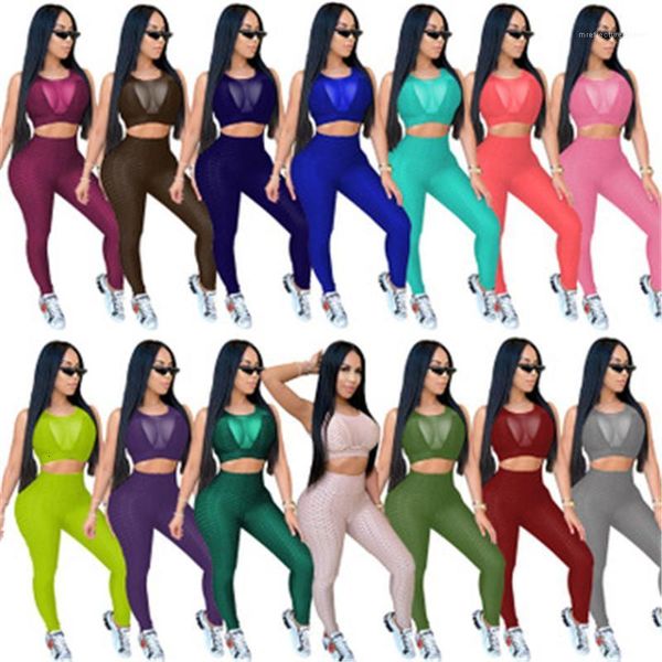 women's fashion round neck high waist short suits ladies perspective 2pcs tracksuits designer female sleeveless yoga sports sets, Gray
women's fashion round neck high waist short suits ladies perspective 2pcs tracksuits designer female sleeveless yoga sports sets, Gray