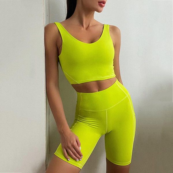 women's tracksuits fitness yoga sportswear jogging suits for women u neck sports vest bra crop high waist leggings gym shorts pockets s, Gray
women's tracksuits fitness yoga sportswear jogging suits for women u neck sports vest bra crop high waist leggings gym shorts pockets s, Gray