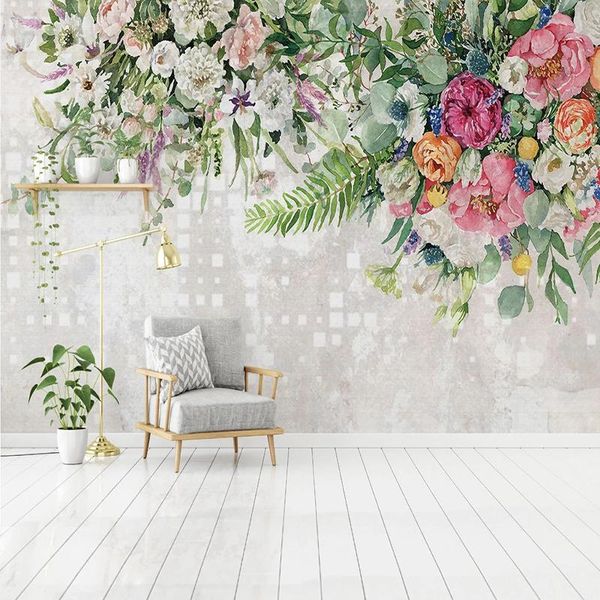 wallpapers custom 3d wallpaper hand painted flowers pastoral style mural living room bedroom romantic decor wall painting papel de parede
wallpapers custom 3d wallpaper hand painted flowers pastoral style mural living room bedroom romantic decor wall painting papel de parede
