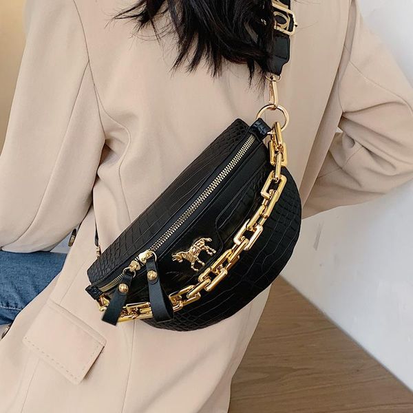 waist bags mini women's leather purse chest bag with fashion ladies shoulder messenger saddle chain
waist bags mini women's leather purse chest bag with fashion ladies shoulder messenger saddle chain