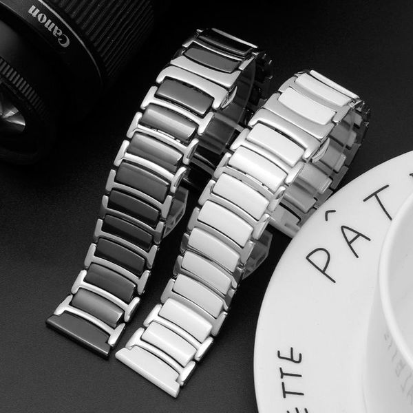watch bands ceramic bracelet stainless steel watchband strap women man wrist band 16 18 20 22mm white butterfly buckle, Black;brown
watch bands ceramic bracelet stainless steel watchband strap women man wrist band 16 18 20 22mm white butterfly buckle, Black;brown