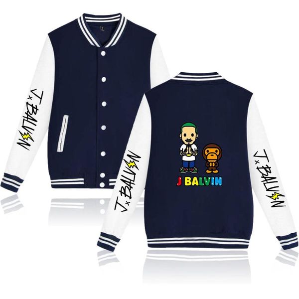 men's jackets j balvin tracksuit cool baseball long sleeve jacket women streetwear creative colors clothes oversized, Black;brown
men's jackets j balvin tracksuit cool baseball long sleeve jacket women streetwear creative colors clothes oversized, Black;brown