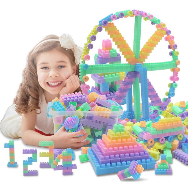 200 To 405 Pieces of Macaron Color Children Assembled Educational Toys DIY Interlocking Creative Building Blocks In Bulk
200 To 405 Pieces of Macaron Color Children Assembled Educational Toys DIY Interlocking Creative Building Blocks In Bulk