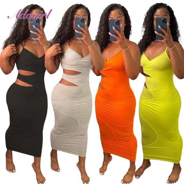 causal solid color spaghetti strap hollow out sleeveless summer long dress women bandage backless outfit party club dresss, White;black
causal solid color spaghetti strap hollow out sleeveless summer long dress women bandage backless outfit party club dresss, White;black
