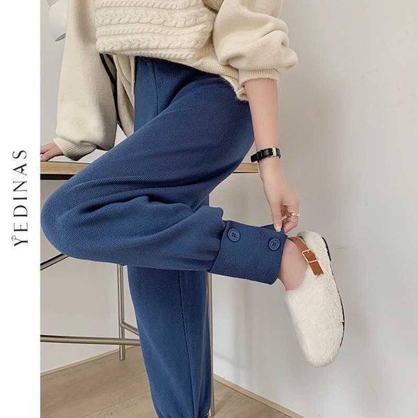 yedinas cargo pants women winter elastic high waist ladies wide leg trousers loose casual harem joggers female pencil 210527, Black;white
yedinas cargo pants women winter elastic high waist ladies wide leg trousers loose casual harem joggers female pencil 210527, Black;white