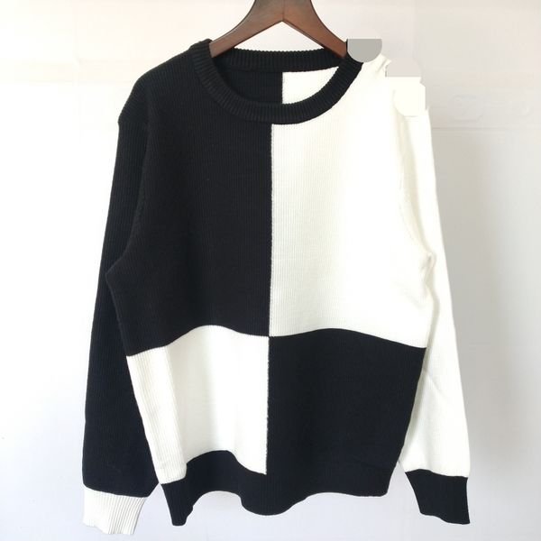 2020 autumn brand same style sweaters crew neck print regular long sleeve white women clothes 5, White;black
2020 autumn brand same style sweaters crew neck print regular long sleeve white women clothes 5, White;black