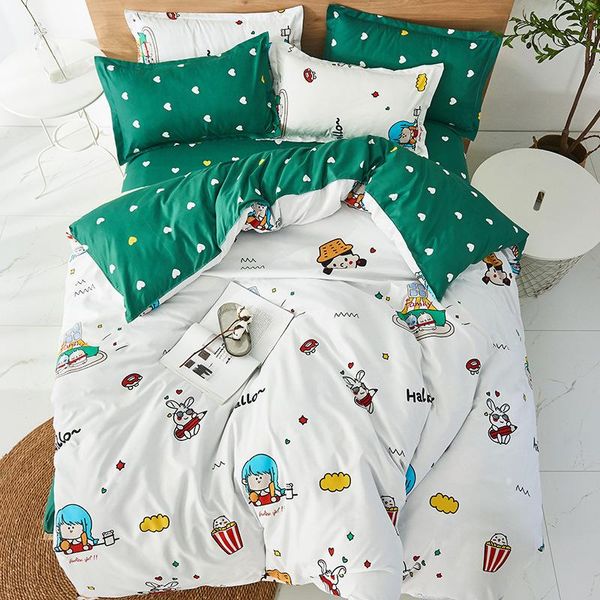 bedding sets aloe cotton duvet cover 3/4 set simple white green bed sheet happiness playground pattern fashion home textiles soft oceania
bedding sets aloe cotton duvet cover 3/4 set simple white green bed sheet happiness playground pattern fashion home textiles soft oceania