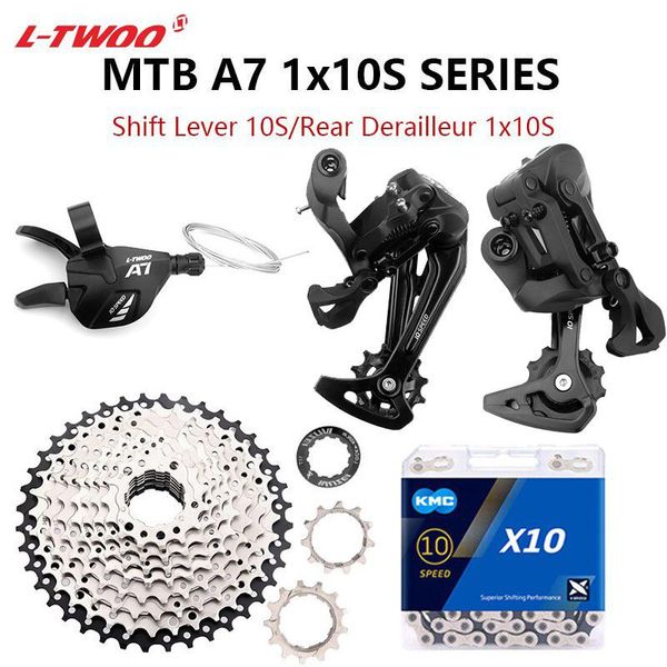 bike derailleurs ltwoo a7 1x10 speed mtb shifter 10v group with kmc x10 chains 11-40t/42t/46t/50t cassettes 10s mountain sets
bike derailleurs ltwoo a7 1x10 speed mtb shifter 10v group with kmc x10 chains 11-40t/42t/46t/50t cassettes 10s mountain sets