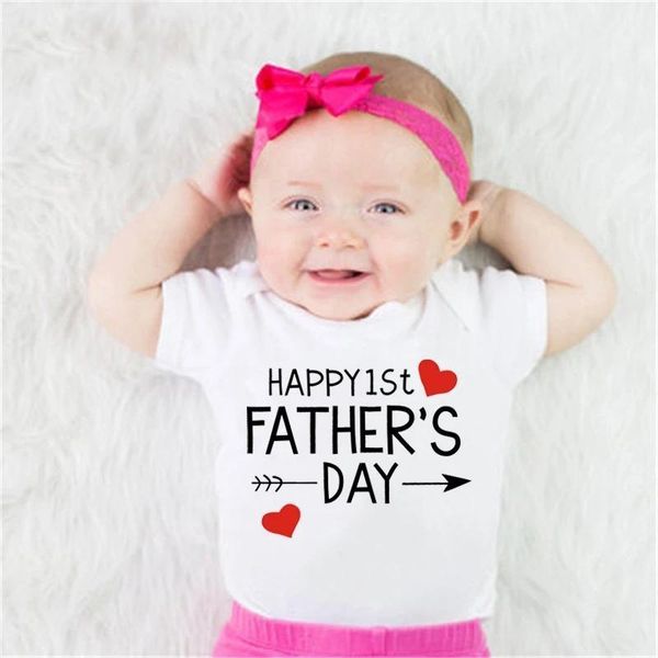 happy 1st father's day born baby bodysuits cute cotton boys girls oneise gift infant rompers clothes, Blue
happy 1st father's day born baby bodysuits cute cotton boys girls oneise gift infant rompers clothes, Blue