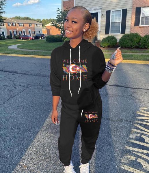 women's two piece pants streetwear cool girl tracksuit women outfits long sleeve sweatshirts stacked casual home wear sweatsuits, White
women's two piece pants streetwear cool girl tracksuit women outfits long sleeve sweatshirts stacked casual home wear sweatsuits, White