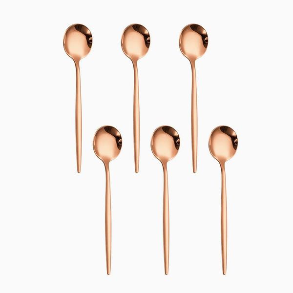 spoons 6pcs coffee teaspoons dessert stirring sugar teaspoon dinnerware stainless steel kitchen accessories mixing design glossy
spoons 6pcs coffee teaspoons dessert stirring sugar teaspoon dinnerware stainless steel kitchen accessories mixing design glossy