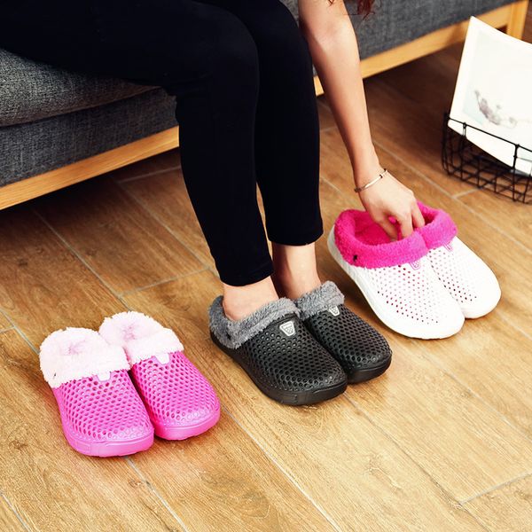 2020 new cotton slippers mens winter home non-slip bag heel insulated cotton-padded shoes casual thick bottom plush slippers for women, Black
2020 new cotton slippers mens winter home non-slip bag heel insulated cotton-padded shoes casual thick bottom plush slippers for women, Black