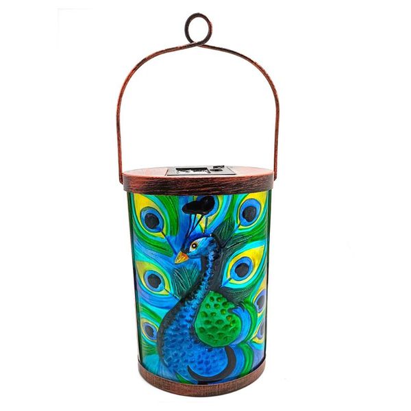 solar lamps peacock glass painting lanterns retro hanging light for yard tree fence patio landscape with handle waterproof led lamp
solar lamps peacock glass painting lanterns retro hanging light for yard tree fence patio landscape with handle waterproof led lamp