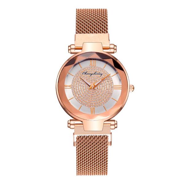 wristwatches women magnet buckle full diamond roma watch luxury ladies quartz dress wrist watches zegarek damski, Slivery;brown
wristwatches women magnet buckle full diamond roma watch luxury ladies quartz dress wrist watches zegarek damski, Slivery;brown