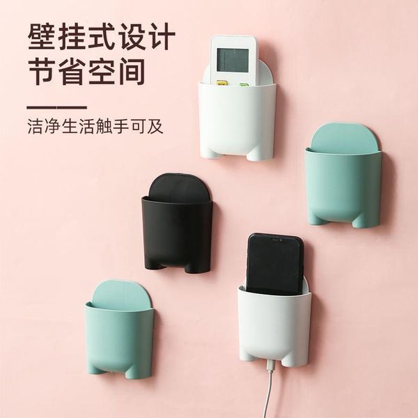 hooks & rails wall-mounted wall tv remote storage box punching living room bedside mobile phone holder
hooks & rails wall-mounted wall tv remote storage box punching living room bedside mobile phone holder