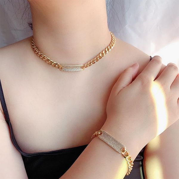 earrings & necklace 2021 gold copper rectangular noble cubic zirconia women's wedding party fashion jewelry, Silver
earrings & necklace 2021 gold copper rectangular noble cubic zirconia women's wedding party fashion jewelry, Silver