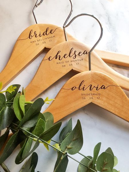 hangers & racks personalised - custom wooden engraved wedding clothes dress hanger name bridal party gifts laser cut
hangers & racks personalised - custom wooden engraved wedding clothes dress hanger name bridal party gifts laser cut