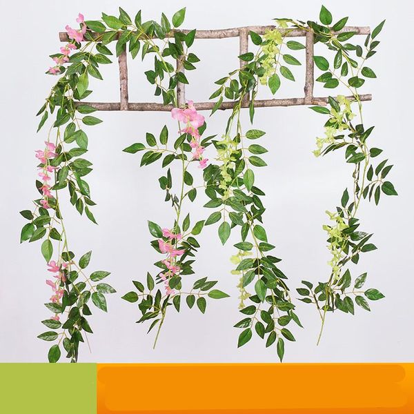 decorative flowers & wreaths 2m artificial long wisteria flower string simulation withered strings wedding christmas party decor fake
decorative flowers & wreaths 2m artificial long wisteria flower string simulation withered strings wedding christmas party decor fake