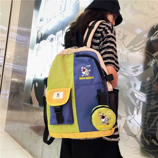 schoolbag women's korean classic college students' backpack school high capacity cool and versatile backpack
schoolbag women's korean classic college students' backpack school high capacity cool and versatile backpack
