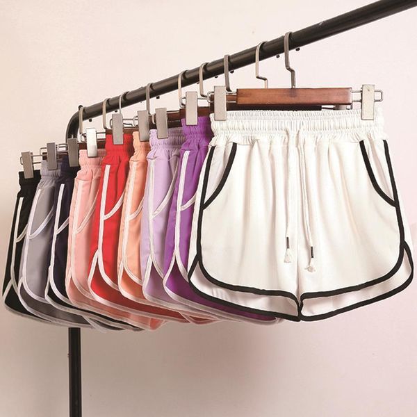 fashion black button simple splice women shorts elastic beach high waist casual loose slim plus size female 5xl, White;black
fashion black button simple splice women shorts elastic beach high waist casual loose slim plus size female 5xl, White;black