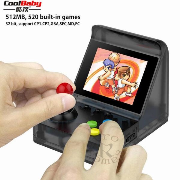 portable game players 32bit 3.0'' mini retro handheld built-in 520 support arcade doubles connection
portable game players 32bit 3.0'' mini retro handheld built-in 520 support arcade doubles connection