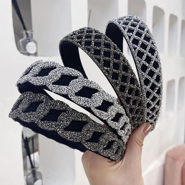 korean style fashion hair hoop for women girls casual hair accessories cloth fabric crystal women's hairband gifts for friends, Silver
korean style fashion hair hoop for women girls casual hair accessories cloth fabric crystal women's hairband gifts for friends, Silver