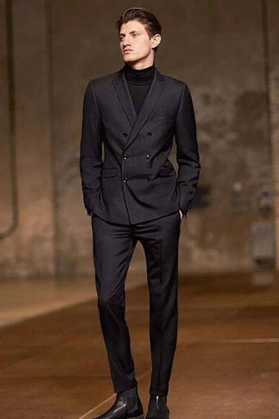men's suits & blazers 2021 menswear gd hairdresser modern business double breasted british suit frmal dress plus size, White;black
men's suits & blazers 2021 menswear gd hairdresser modern business double breasted british suit frmal dress plus size, White;black